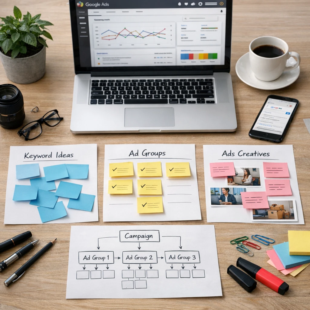 Comment structurer un groupe d&rsquo;annonces sur Google Ads pour maximiser vos performances