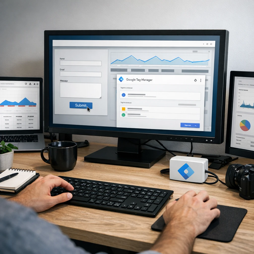 Comment tracker une soumission de formulaire sur Google Ads avec Google Tag Manager