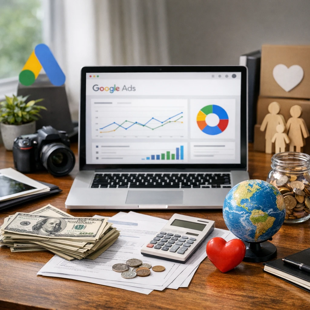 Google Ads Grant : 10 000 dollars par mois de publicité gratuite pour les associations