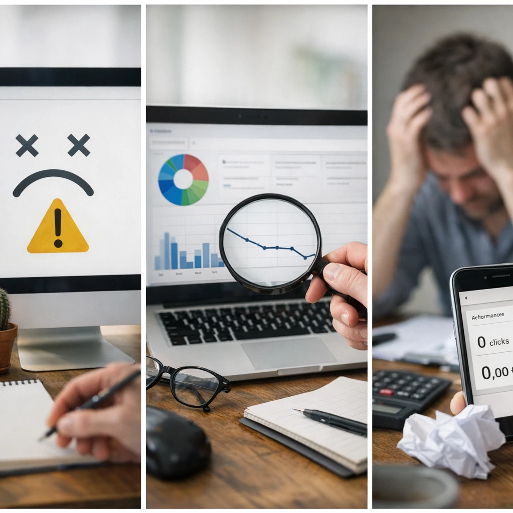 3 erreurs SEO qui pénalisent aussi vos campagnes Google Ads