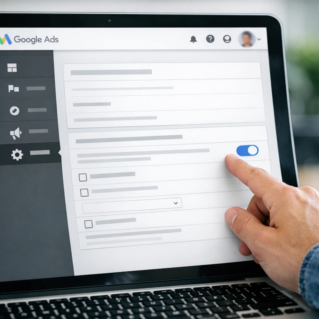 Comment désactiver les améliorations automatiques sur Google Ads