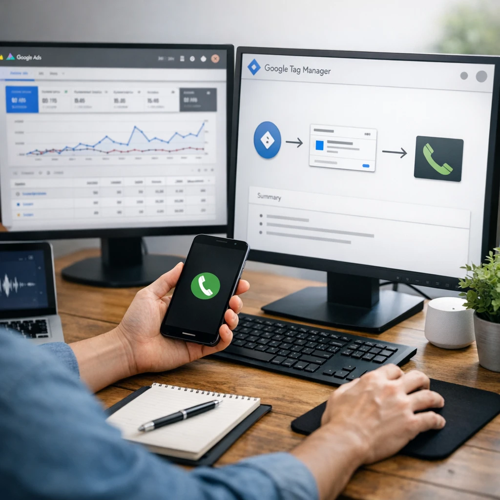 Comment tracker un appel téléphonique sur Google Ads avec Google Tag Manager