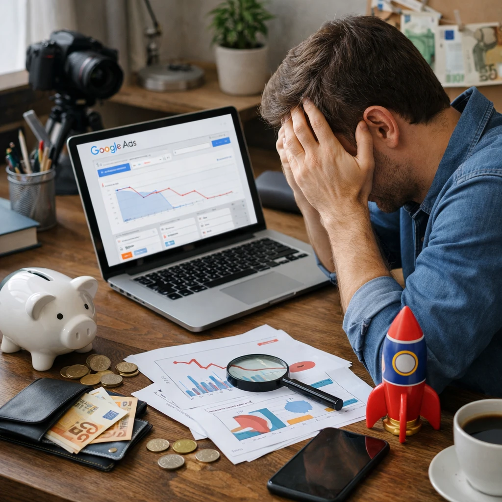 Pourquoi Google Ads ne fonctionne pas avec moins de 500 euros par mois