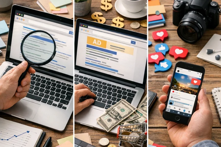 SEO, SEA, SMA : définitions et différences pour construire votre stratégie digitale