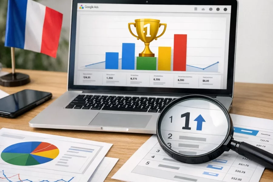 Numéro 1 sur Google Ads en France : comment je le prouve