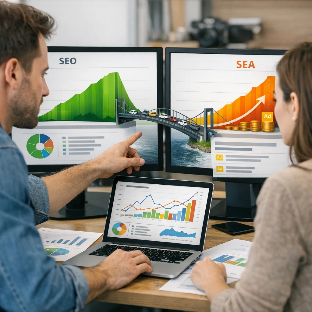 SEO et SEA : comment fusionner les deux pour payer moins et capter tout le trafic