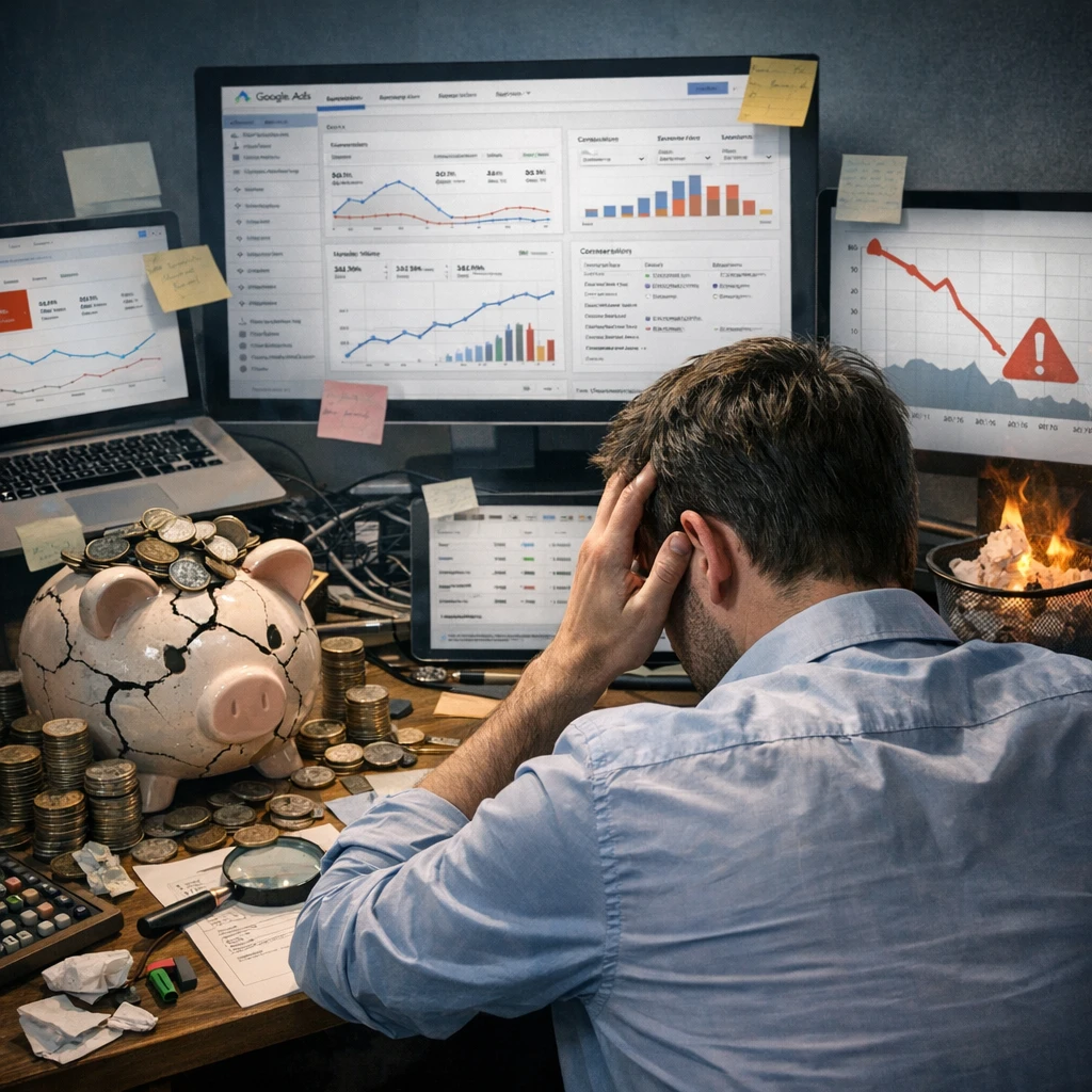 Trop optimiser Google Ads tue vos performances : le paradoxe de l&rsquo;hyper-contrôle