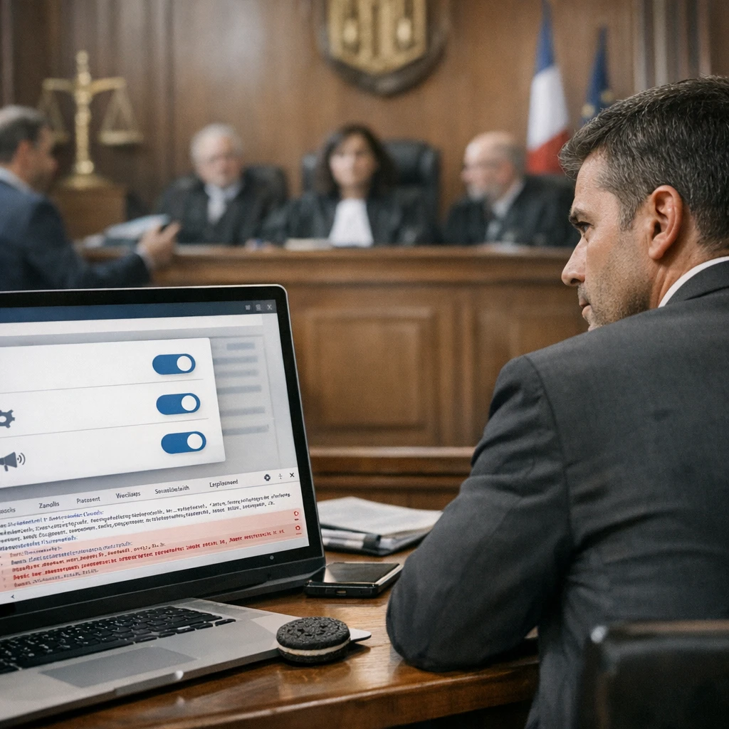 RGPD et cookies : quand une balise mal configurée vous envoie au tribunal