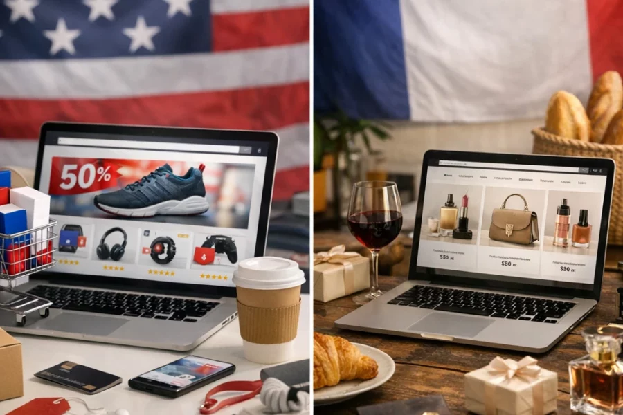 E-commerce : la vraie différence entre les États-Unis et la France sur Google Ads