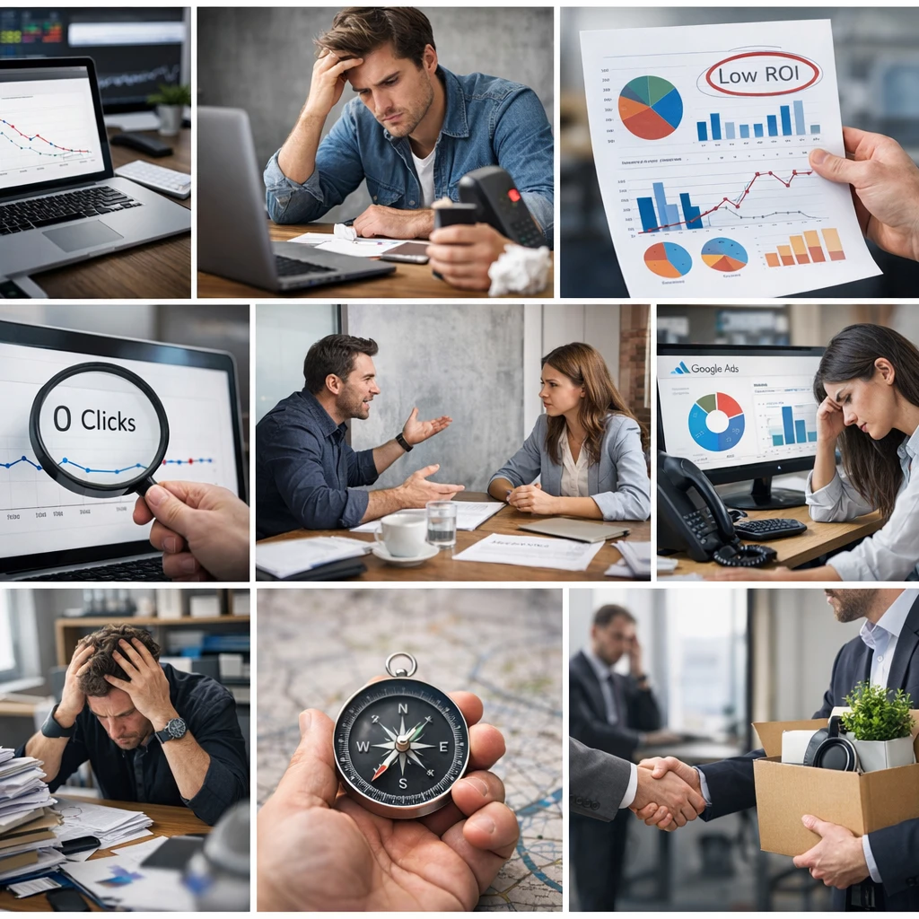 10 signes qu&rsquo;il est temps de changer d&rsquo;agence SEA Google Ads