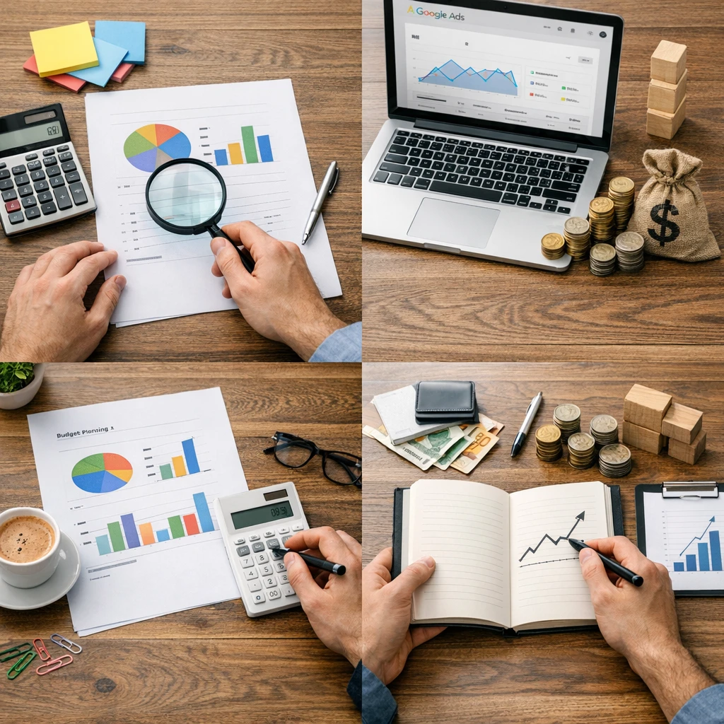 Comment définir le bon budget Google Ads : la méthode en 4 étapes