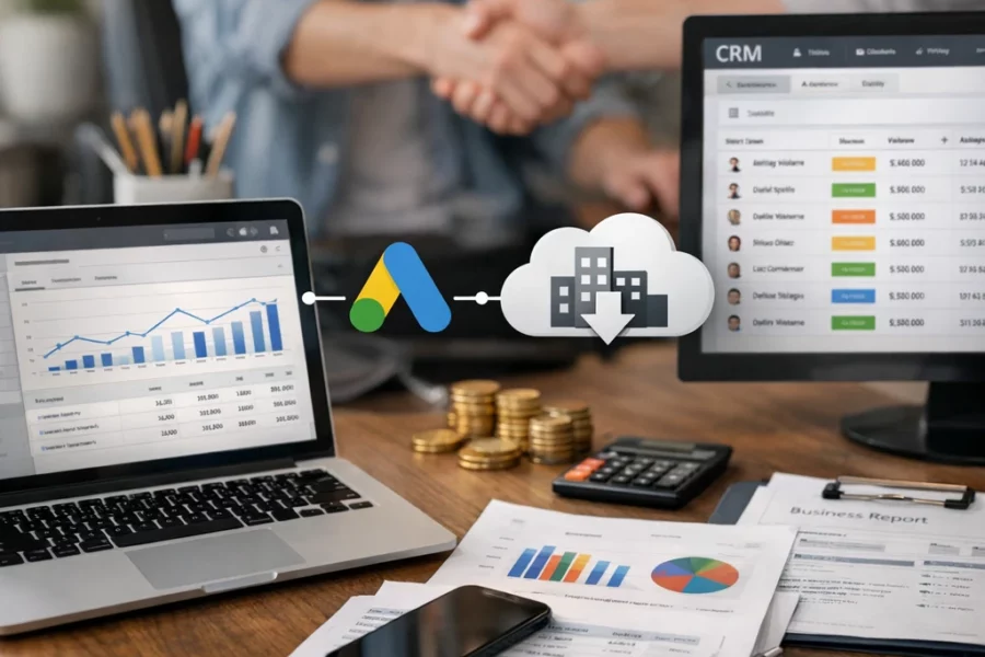 Conversions offline Google Ads : importez vos ventes CRM pour un ROI complet