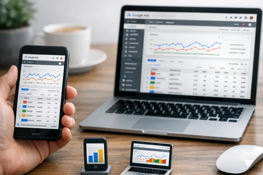 Enchères mobile vs desktop sur Google Ads : comment ajuster selon l&rsquo;appareil