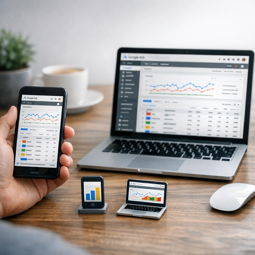 Enchères mobile vs desktop sur Google Ads : comment ajuster selon l&rsquo;appareil