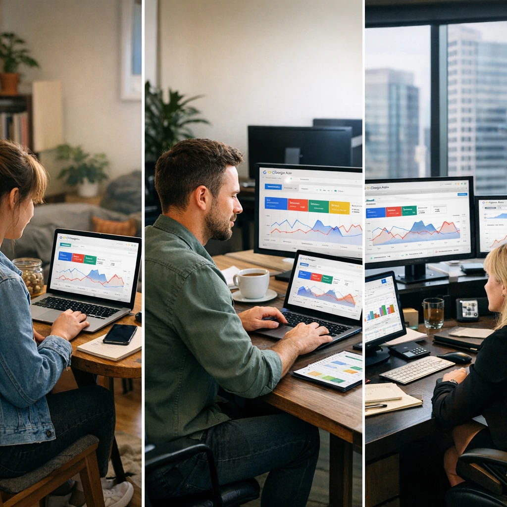 Gérer Google Ads selon la taille du compte : petits, moyens et gros budgets