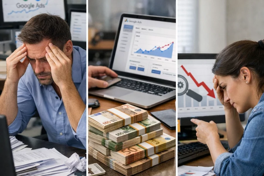 50 millions d&rsquo;euros de budget Google Ads : les 3 erreurs les plus fréquentes