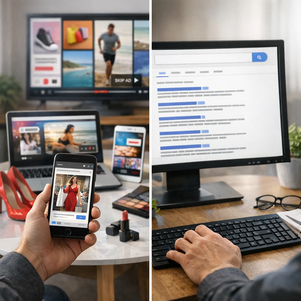 Performance Max vs Search : pourquoi PMAX n&rsquo;est pas fait pour le Search